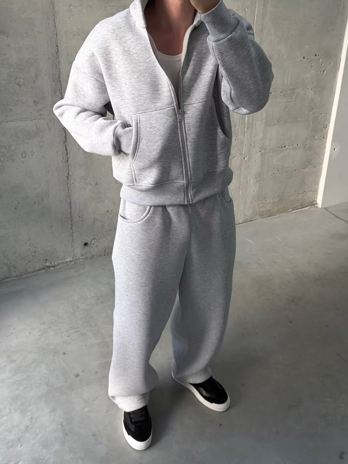 Fleece tracksuit