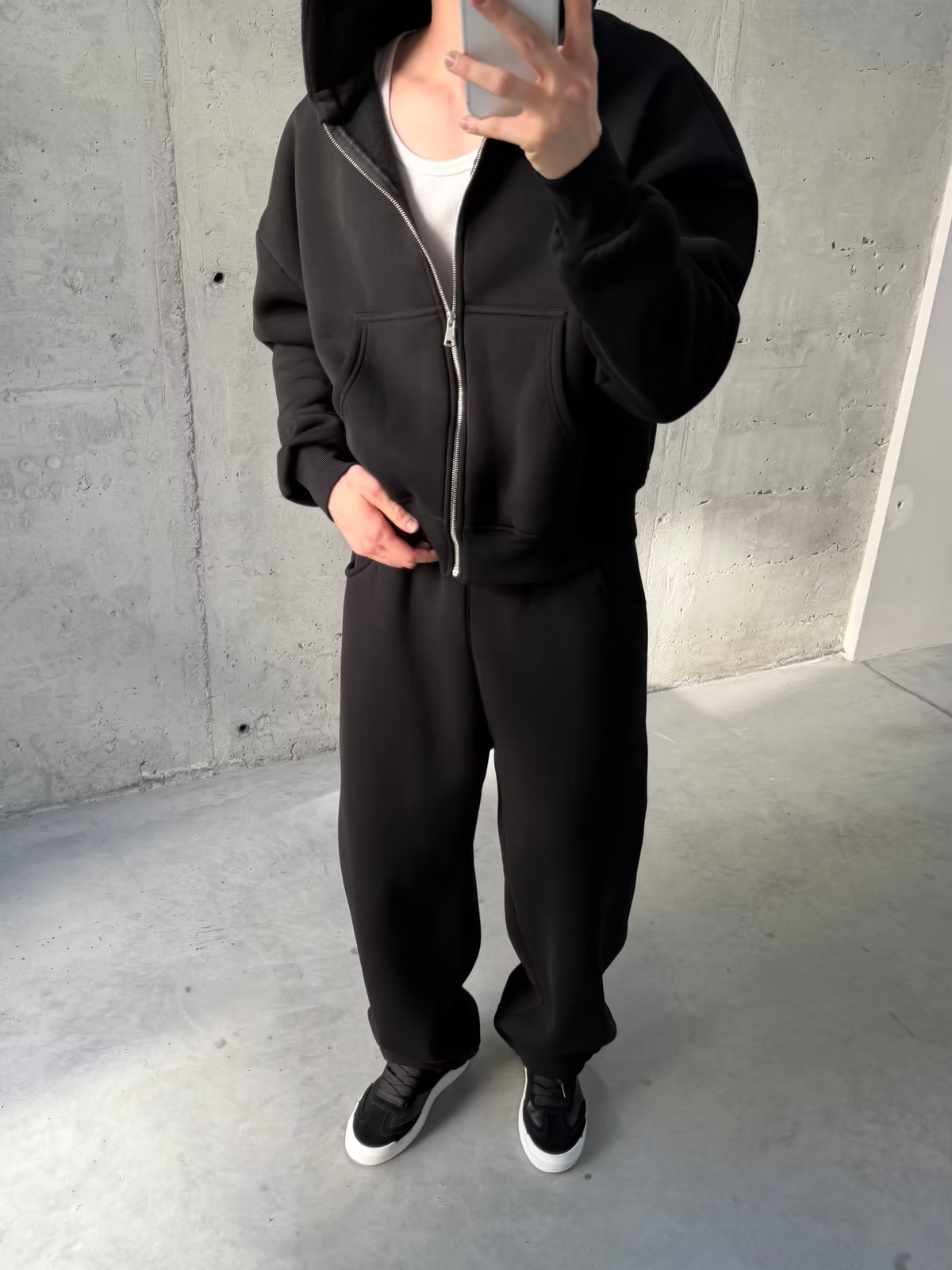 Fleece tracksuit
